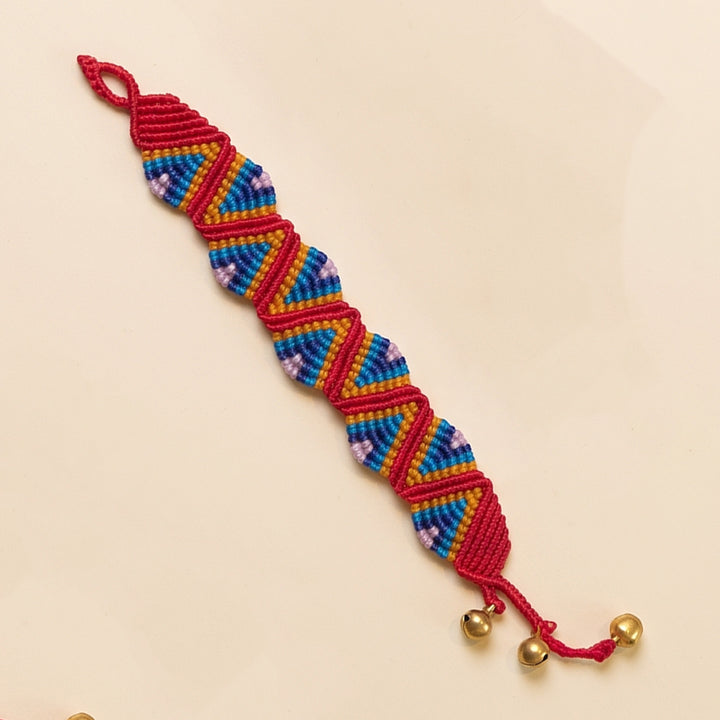 Limited Edition Bangle-Style Rakhi With Roli Chawal For Sister/Bhabhi