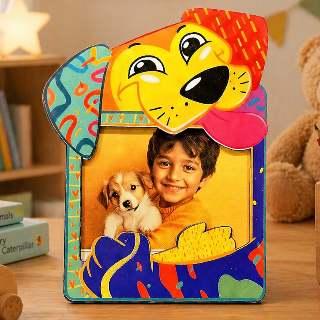 Quirky MDF Pet Photo Frame