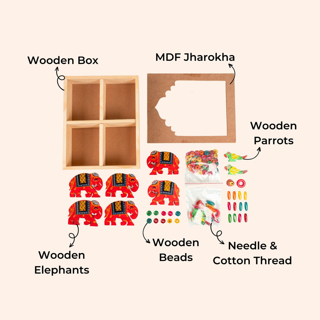 DIY Traditional Jharokha & Door Hangings Kit