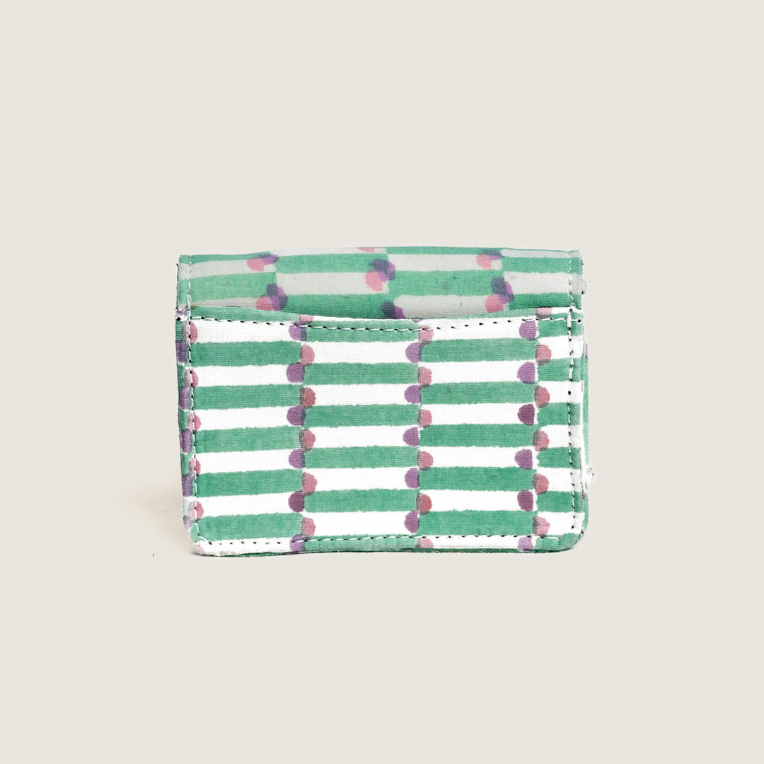 Green Sutra Hand Block Printed Jugni Sling Bag