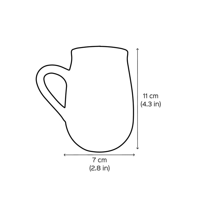 Personalised Terracotta Mugs with Photo Based Caricatures