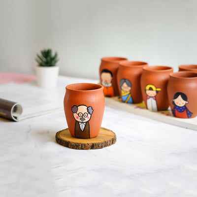 Customisable Handpainted Clay Kulhads For Families