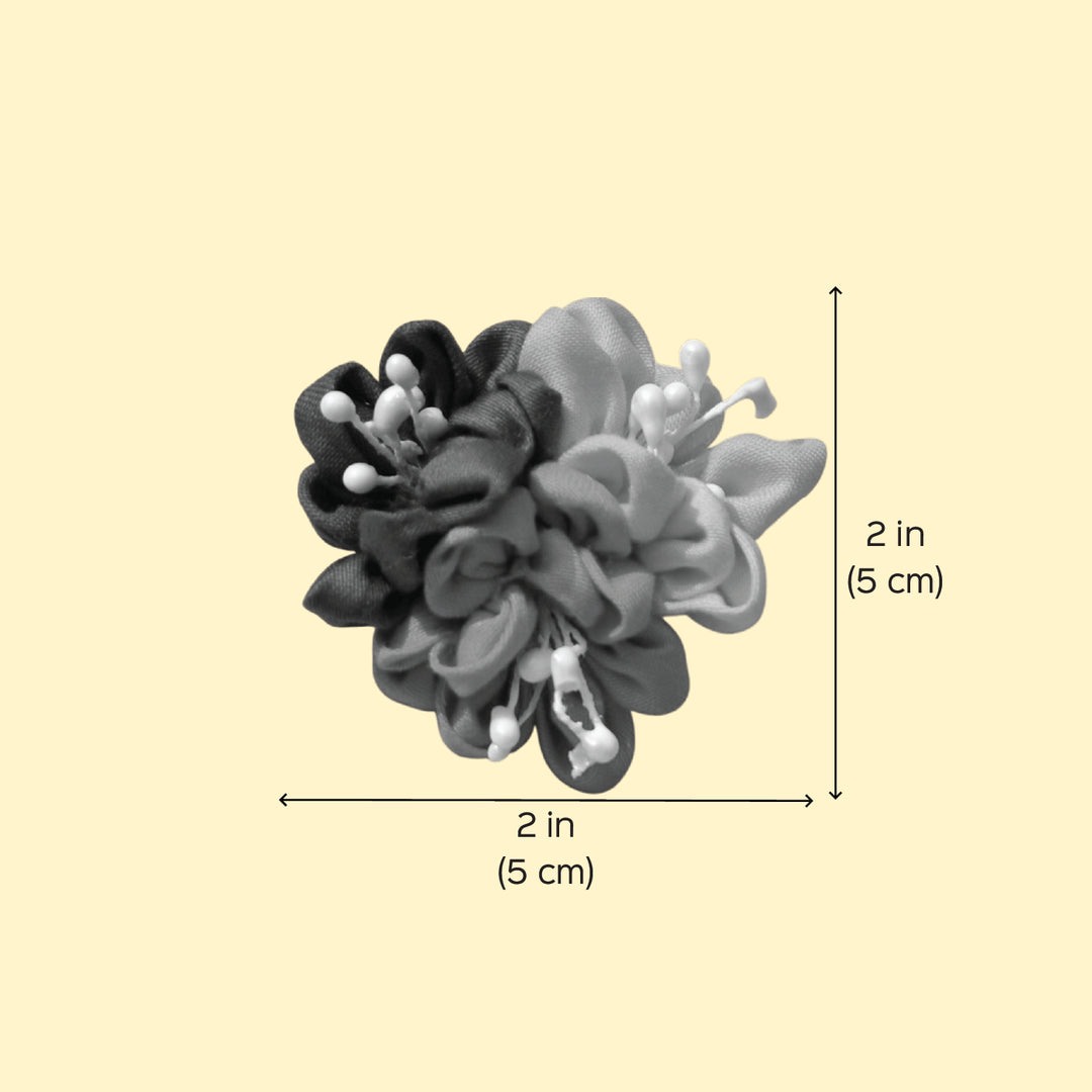 Multicolor Mehek Silk Cotton Brooch Pin