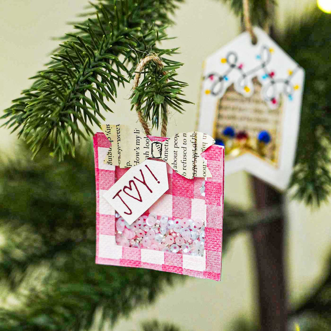 Handmade Assorted Shaker Ornaments For Christmas Tree Decoration | Set Of 5