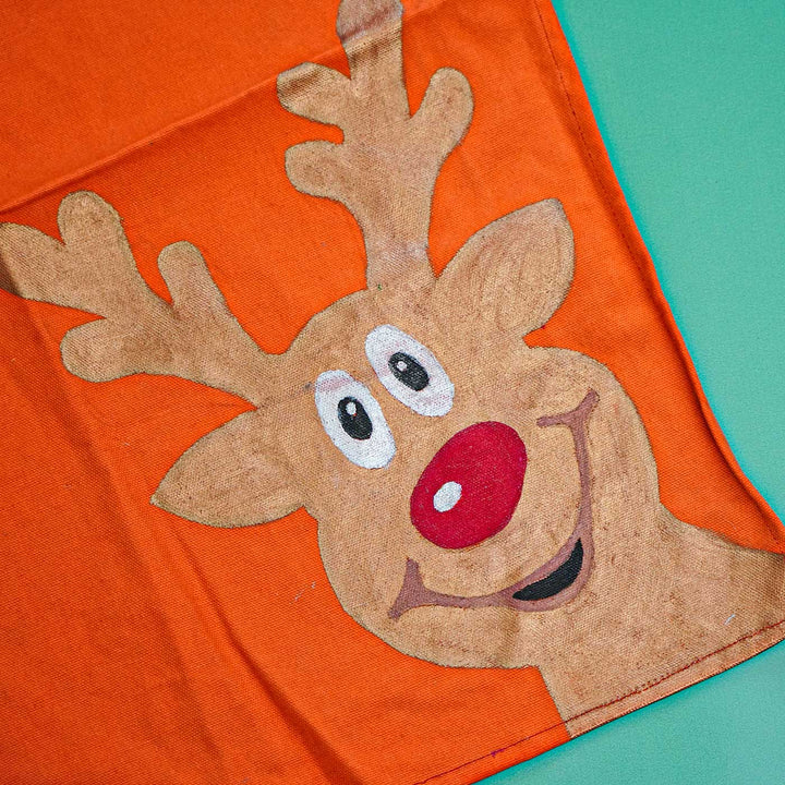 Handmade Christmas Reindeer Apron
