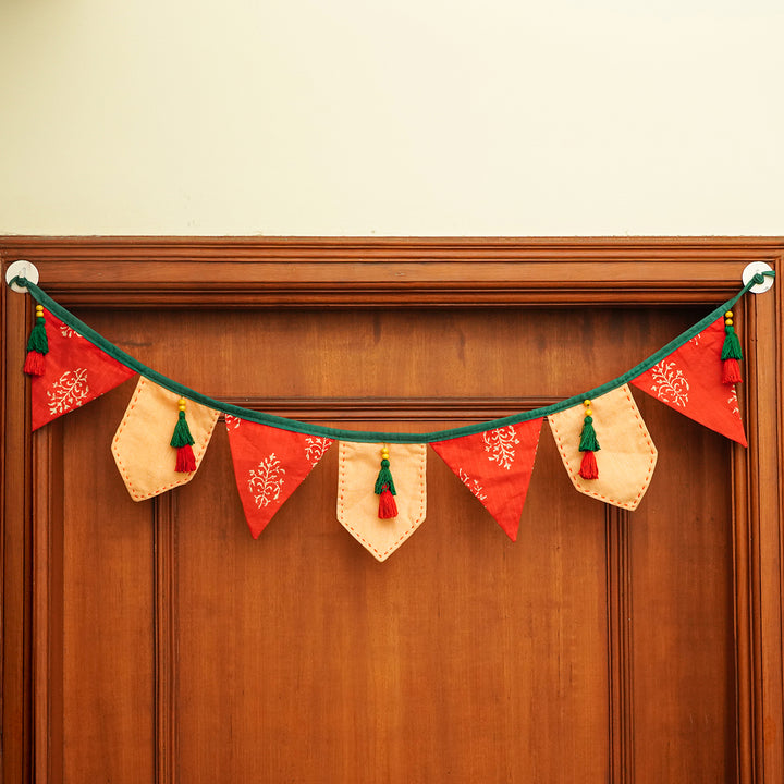 Handmade Decorative Damini Fabric Toran