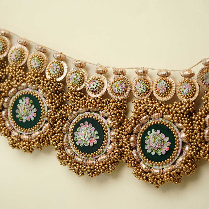 Handmade Pastel Pistachio Reversible Toran