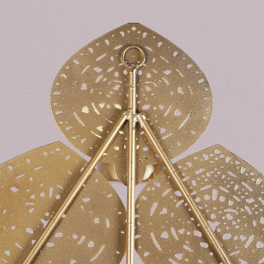 Handmade Hanging Leaf Tealight Holder
