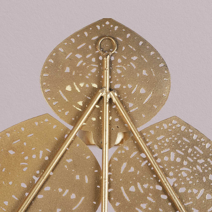 Handmade Hanging Leaf Tealight Holder