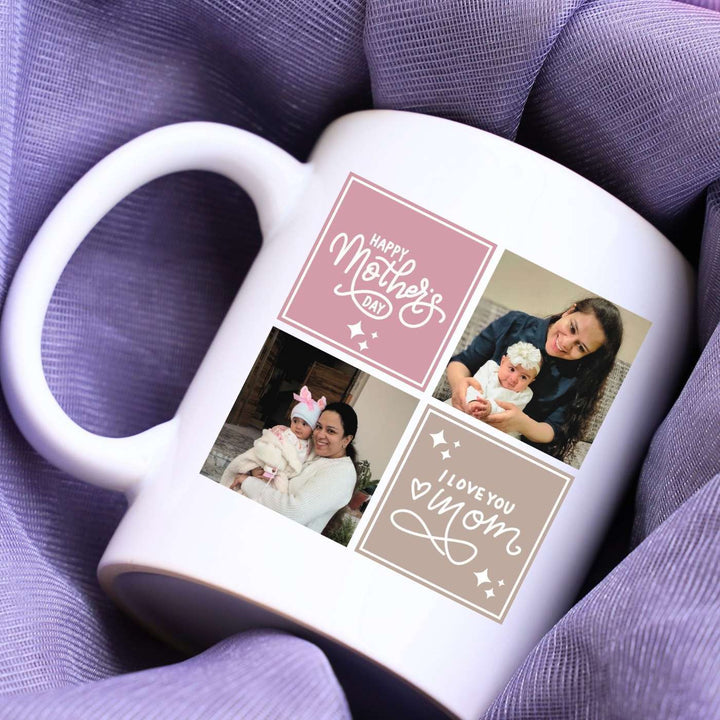 Photo Personalized Handmade Printed Mother'S Day Theme Ceramic Mug