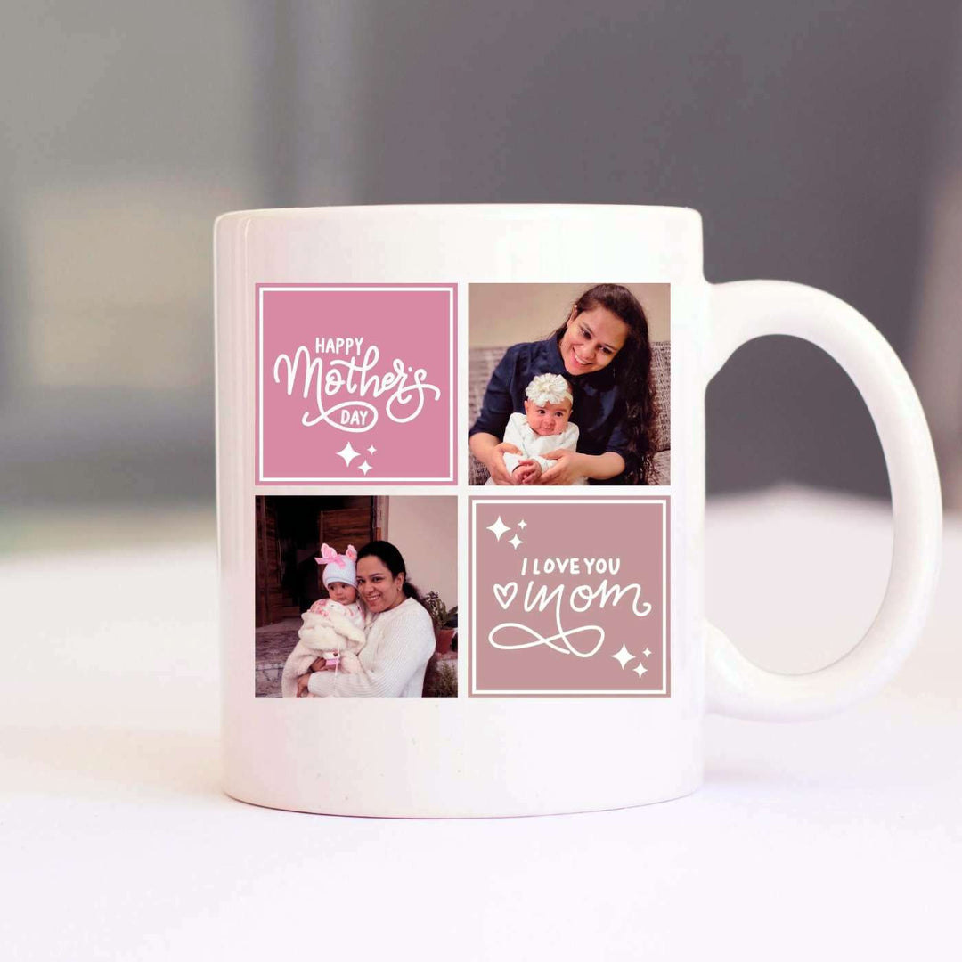 Photo Personalized Handmade Printed Mother'S Day Theme Ceramic Mug