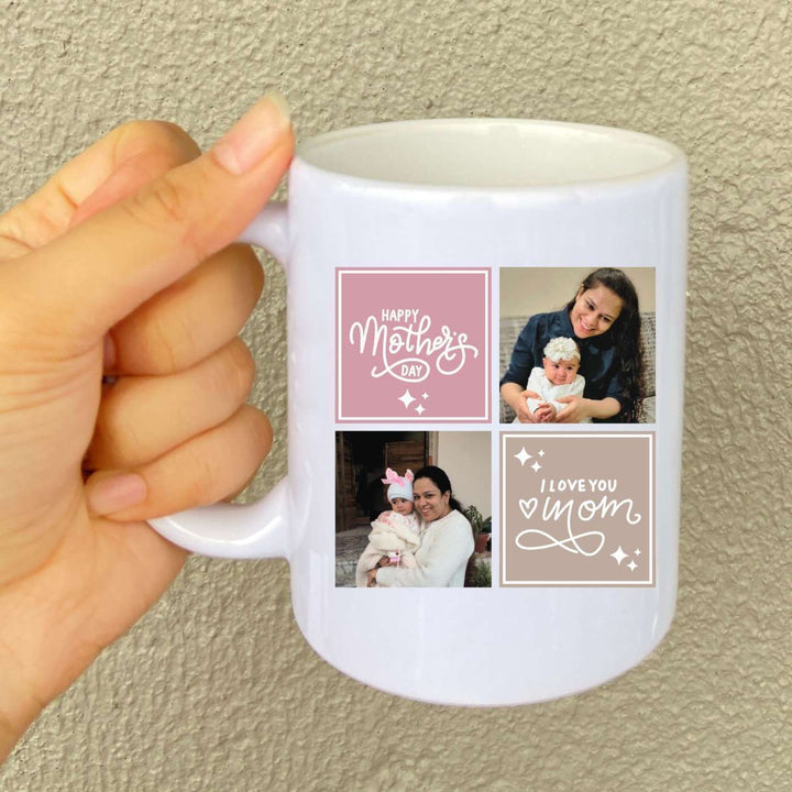 Photo Personalized Handmade Printed Mother'S Day Theme Ceramic Mug