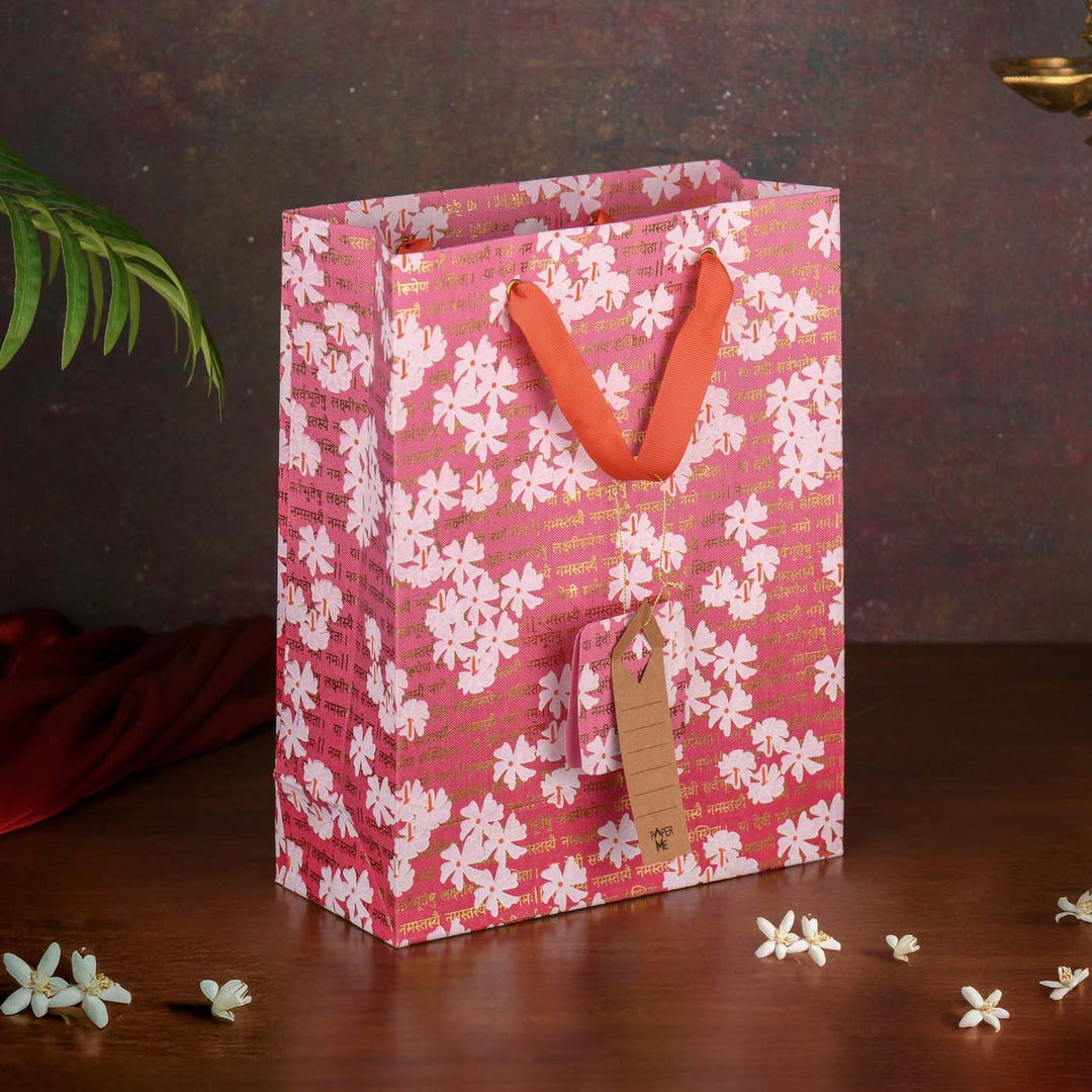 3 Pc | Handmade Paper Harshringar Gift Bag