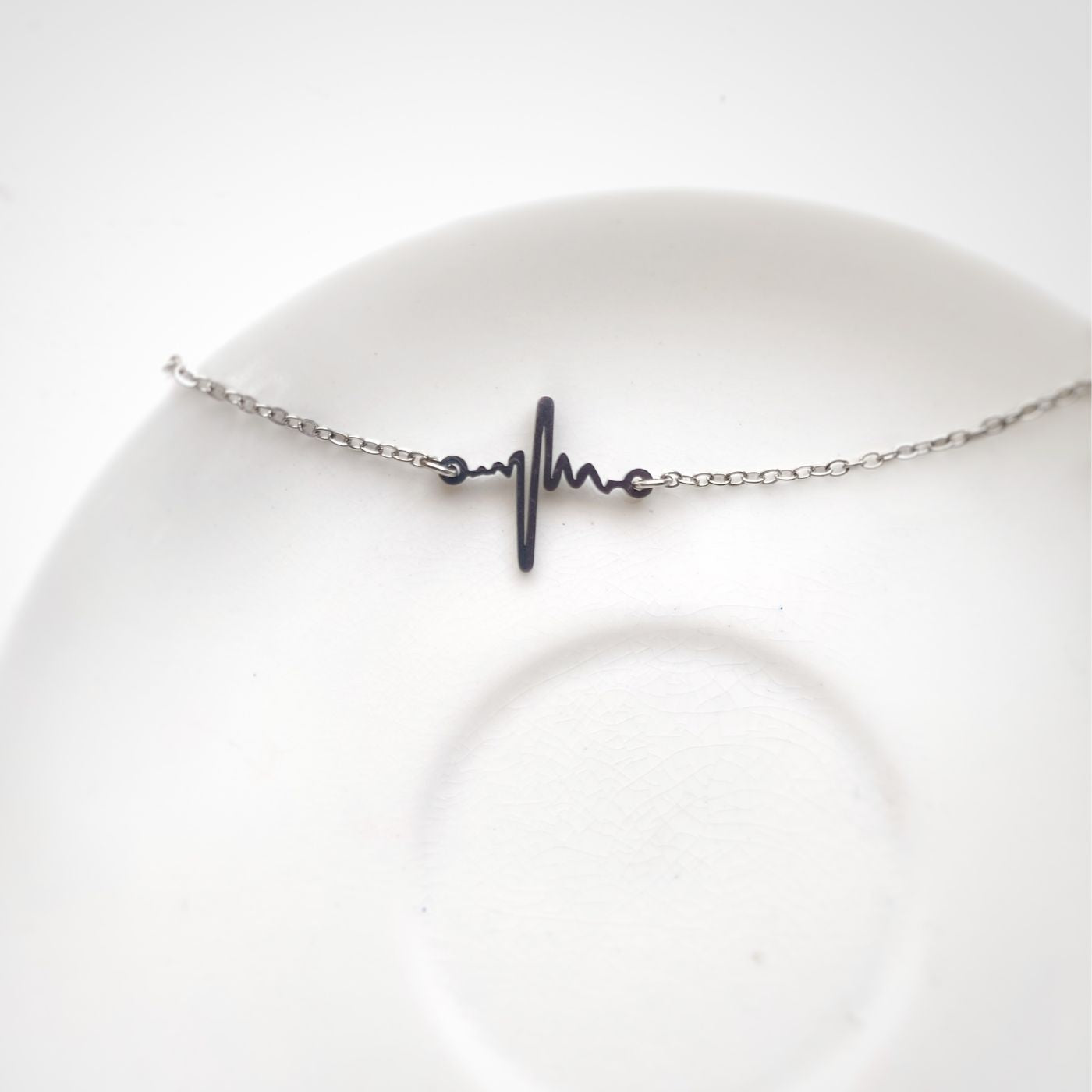 Bonnie Heartbeat Bracelet (Silver)