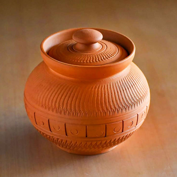 Handmade Maharaja Terracotta Sugar Pot