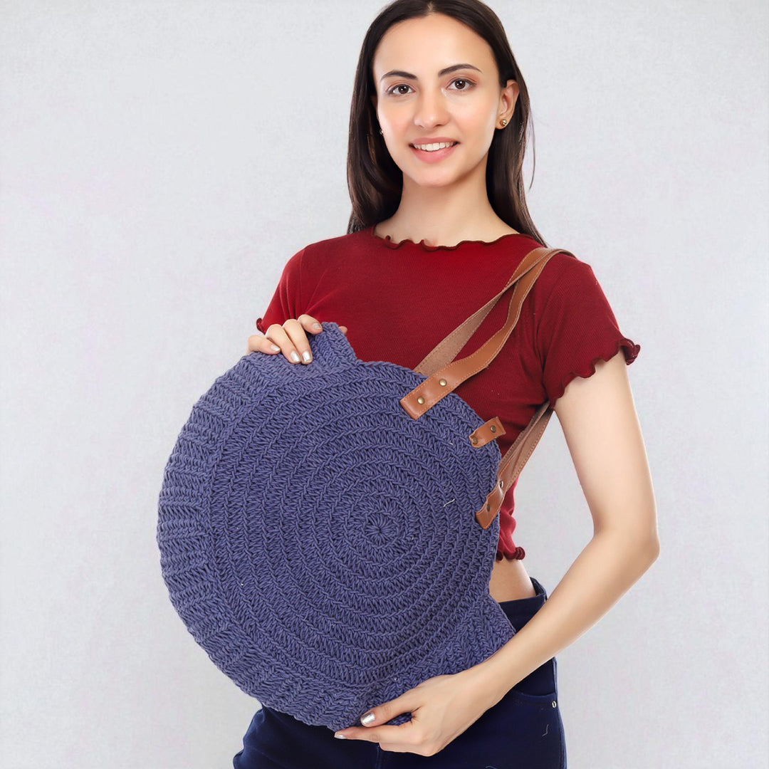 Handmade Crochet Urbane Shoulder Bag