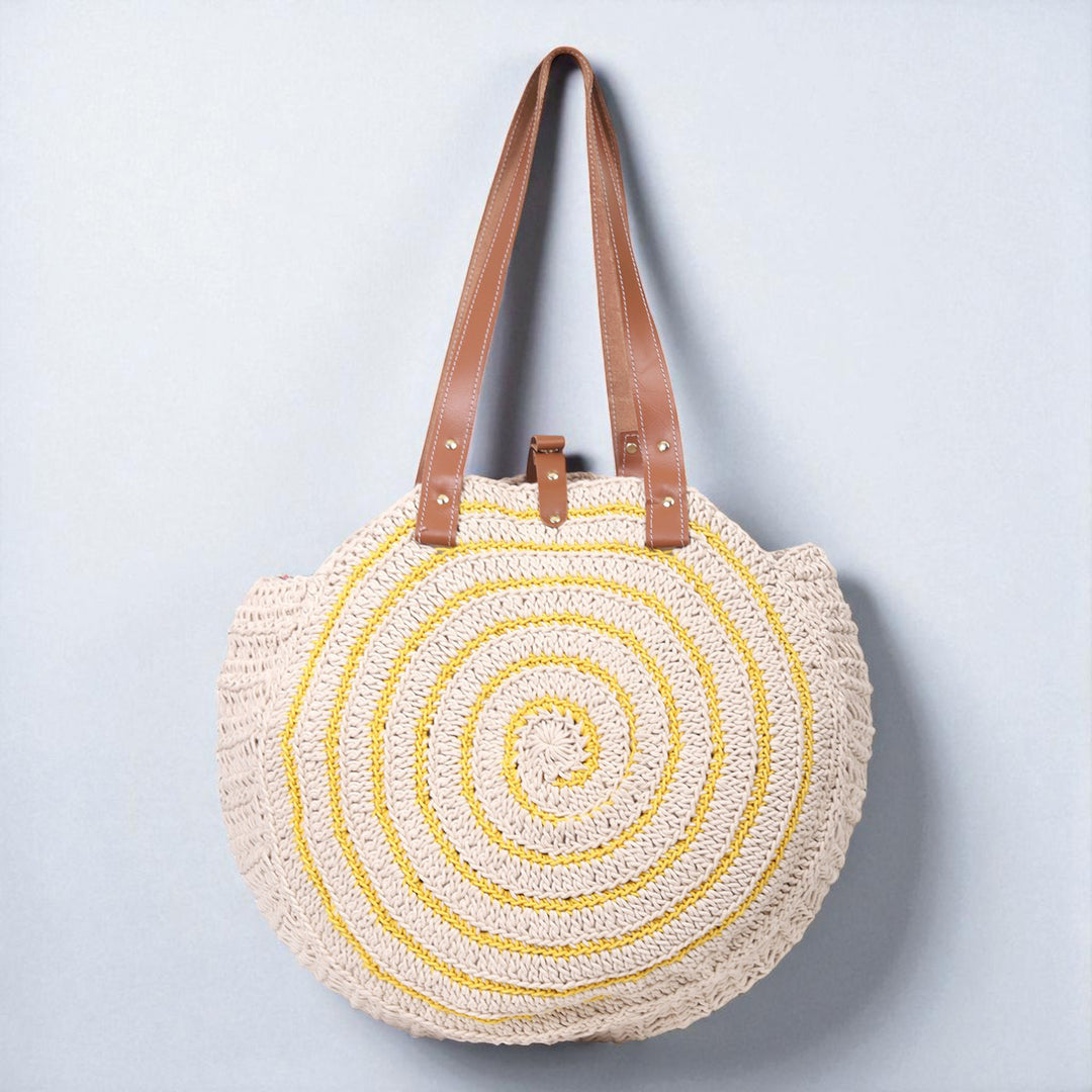 Handmade Crochet United Urbane Spiral Shoulder Bag