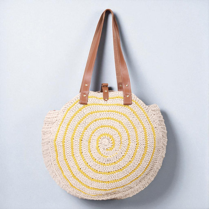 Handmade Crochet United Urbane Spiral Shoulder Bag