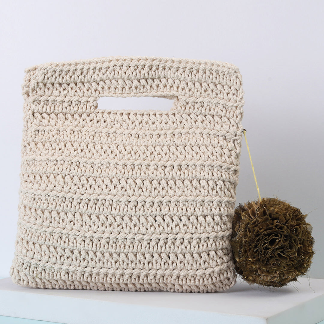 Handmade Crochet Miniature Handbag