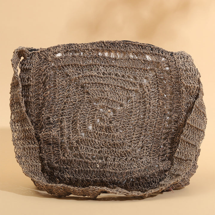 Handmade Crochet Quad Spirit Crossbody Bag