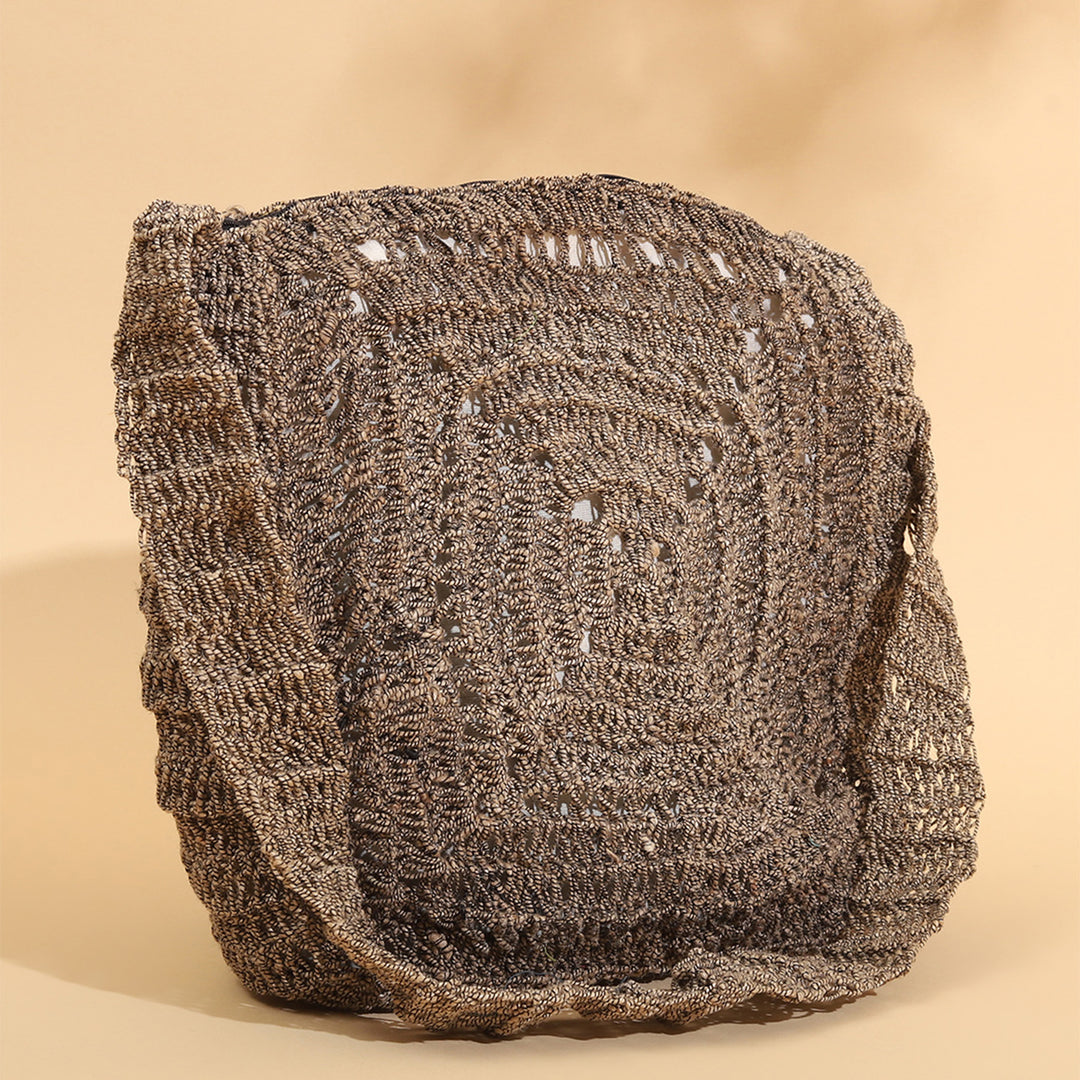 Handmade Crochet Quad Spirit Crossbody Bag