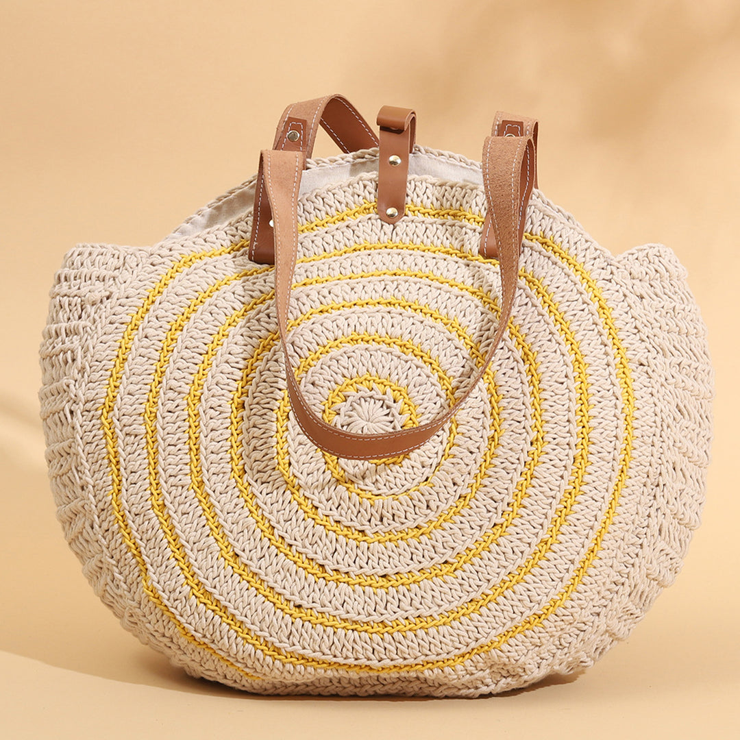 Handmade Crochet United Urbane Spiral Shoulder Bag