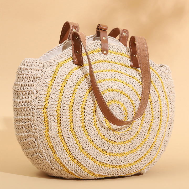 Handmade Crochet United Urbane Spiral Shoulder Bag