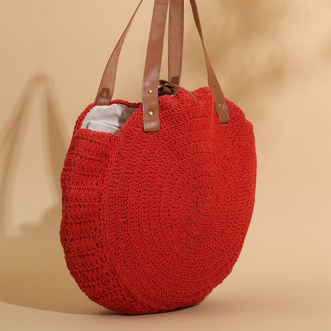 Handmade Crochet Urbane Shoulder Bag
