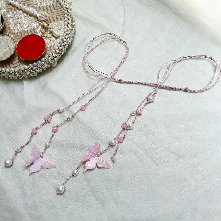 Handmade Butterfly Design Titli Lumba With Roli Chawal For Kids