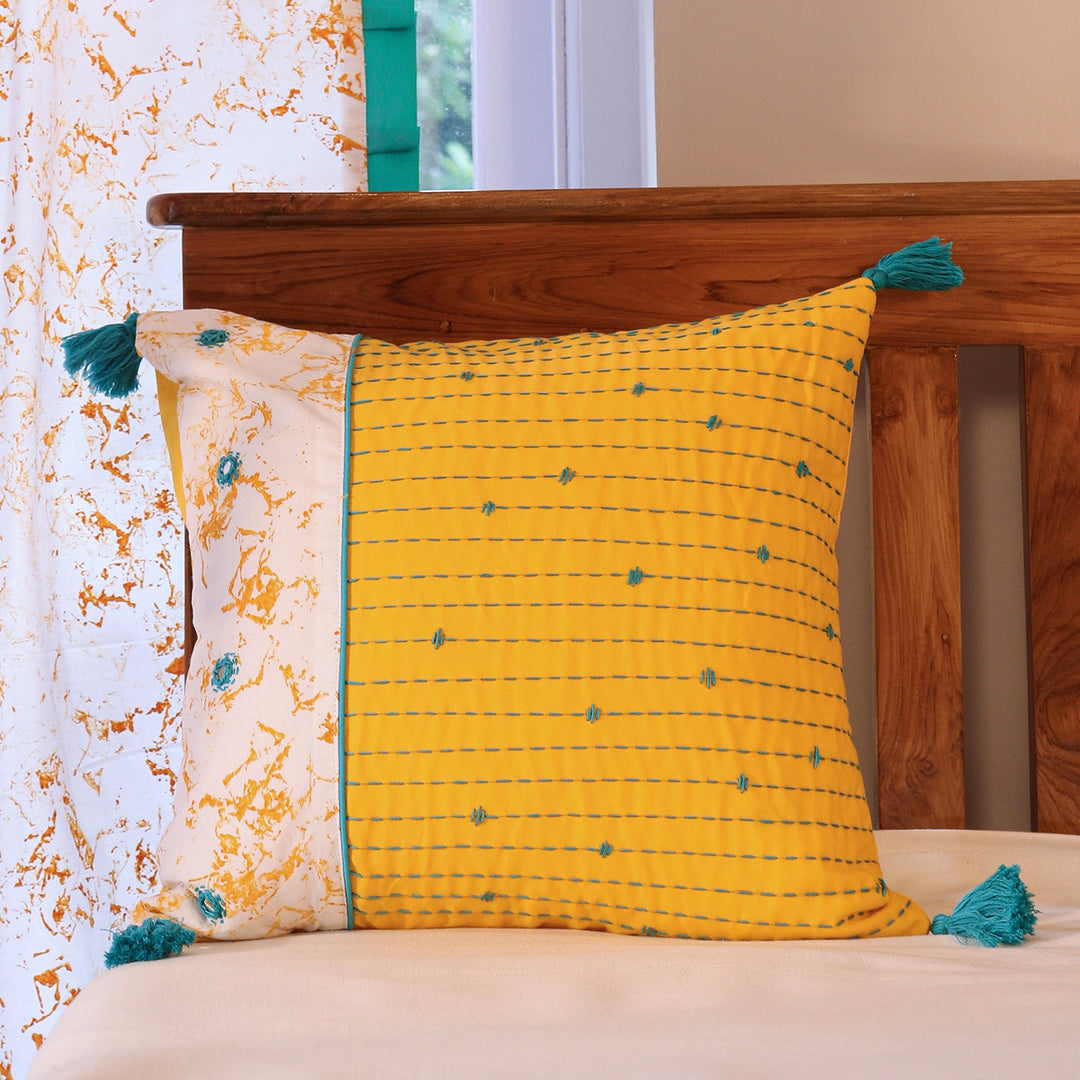 Kagaz Cotton Cushion Cover