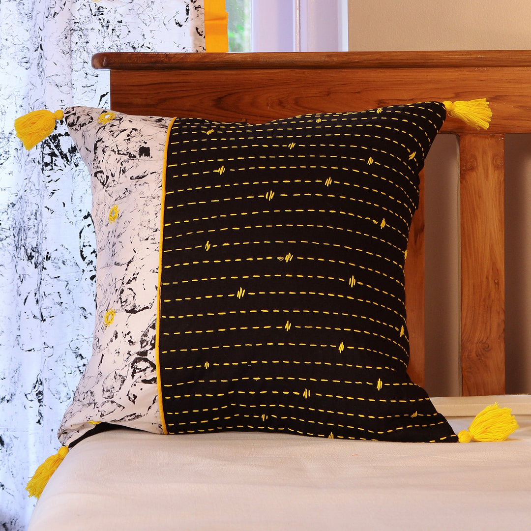 Kagaz Cotton Cushion Cover