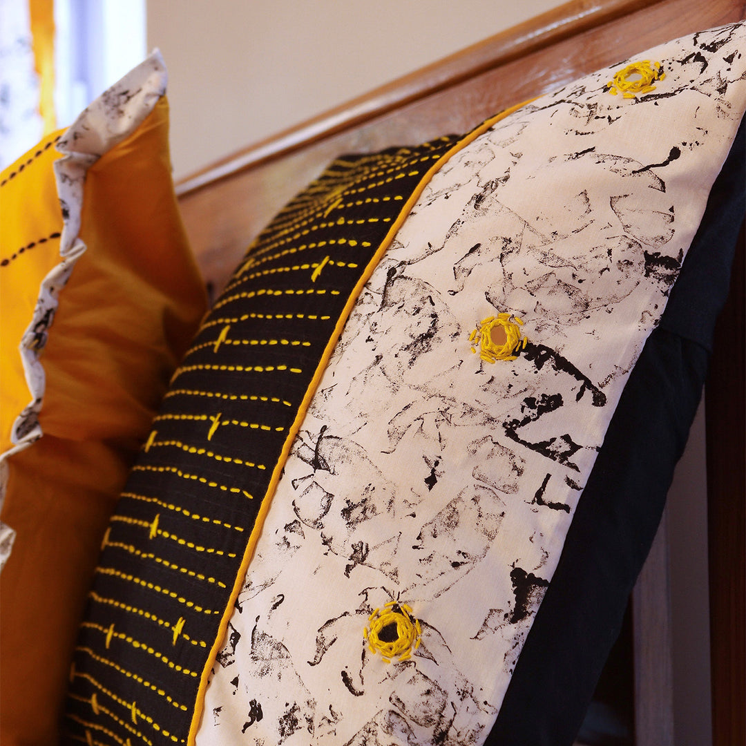 Kagaz Cotton Cushion Cover