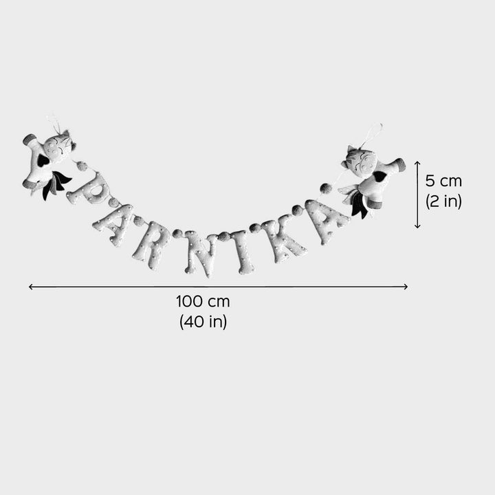 Personalized Handmade Unicorn Theme Felt Bunting for Kids