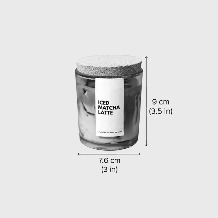 Handmade Iced Matcha Candle And Diffuser Soy Wax Candles | Xmas Gifting Ideas