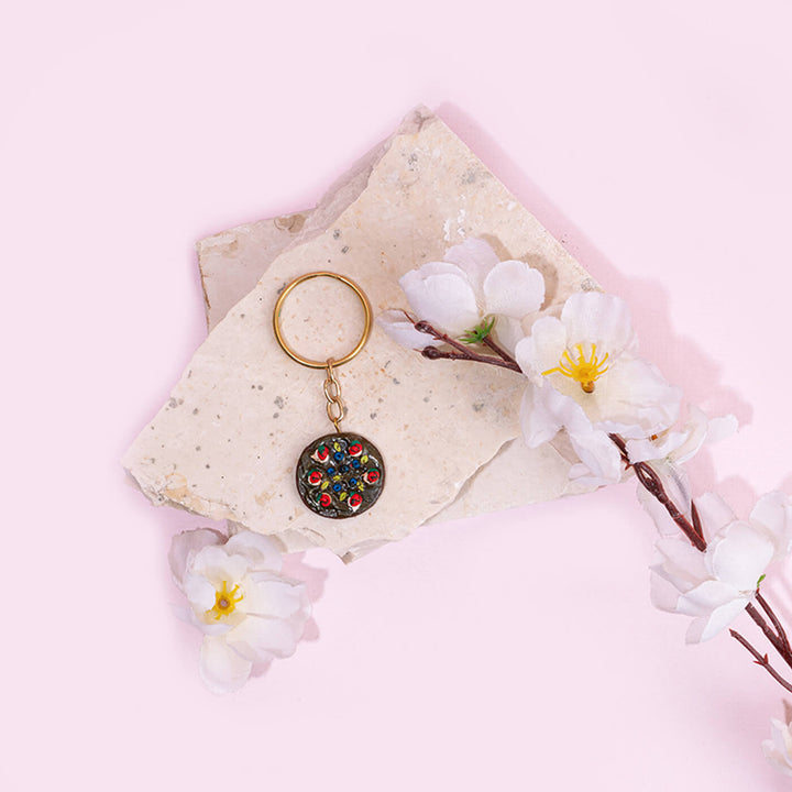 Handcrafted Cookie Clay Keychain