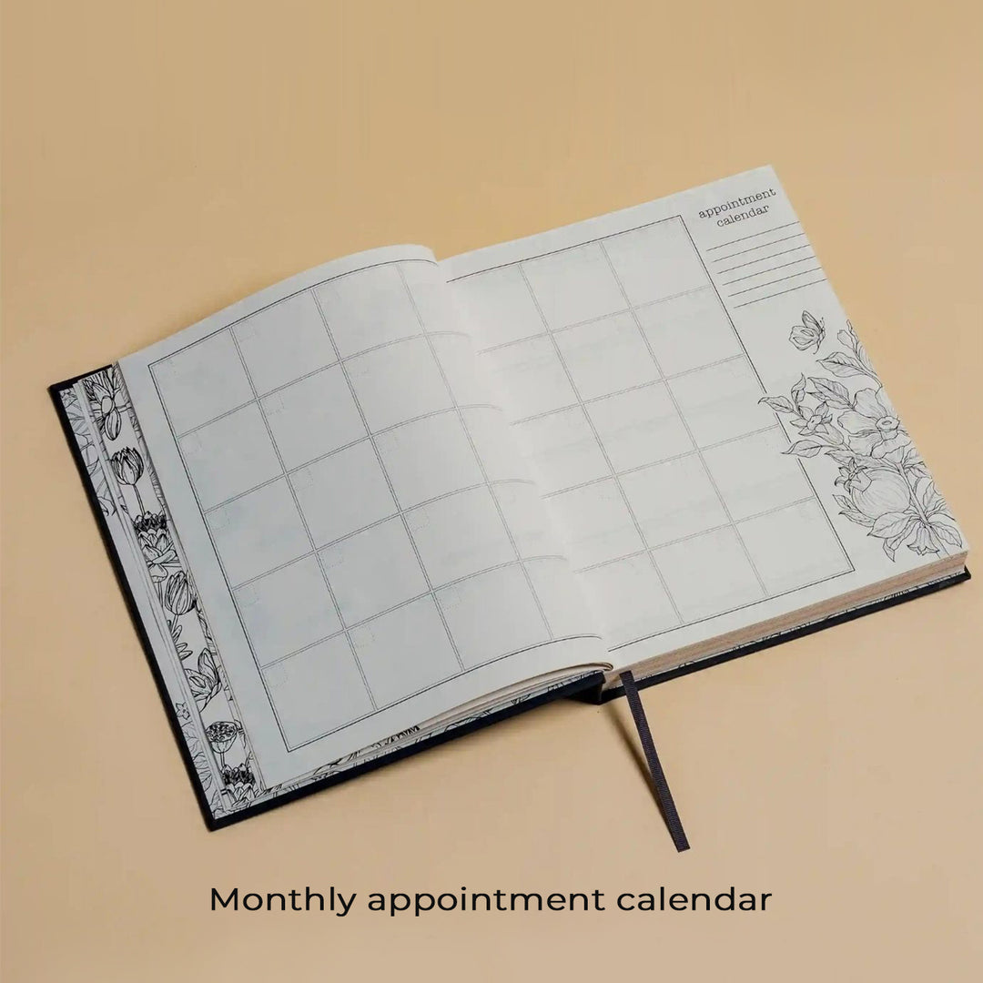 2025 Sustainable Handmade Annual Planner | 160 Pages, 7.5 x 9.5 inches