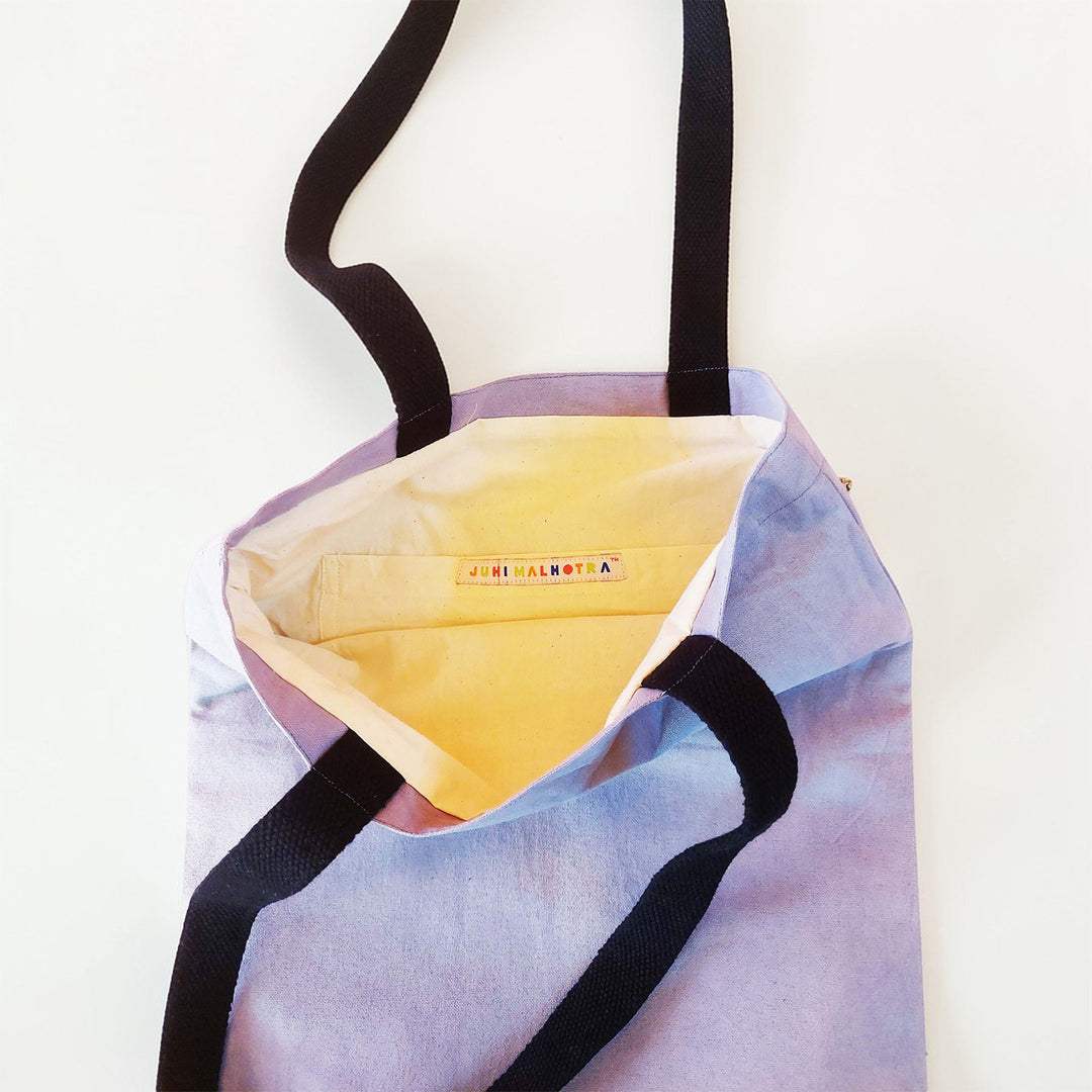 Hand-Embroidered Dori Work Azaad Tote Bag