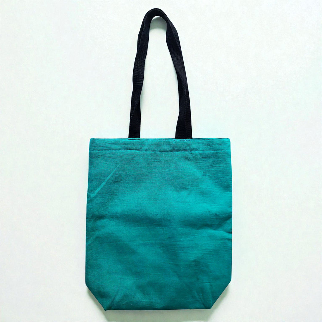 Hand-Embroidered Dori Work All Season Frida Tote Bag