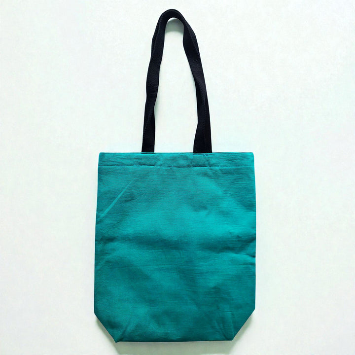 Hand-Embroidered Dori Work All Season Frida Tote Bag