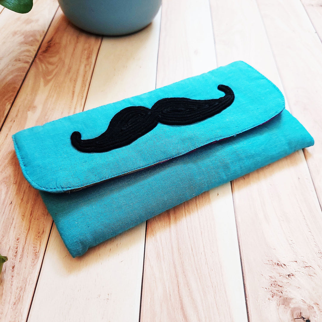 Handmade Dori Work Black Mooch Eyewear Case