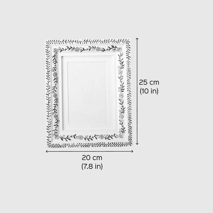 Handmade Jaipuri Art MDF Wood Photo Frame