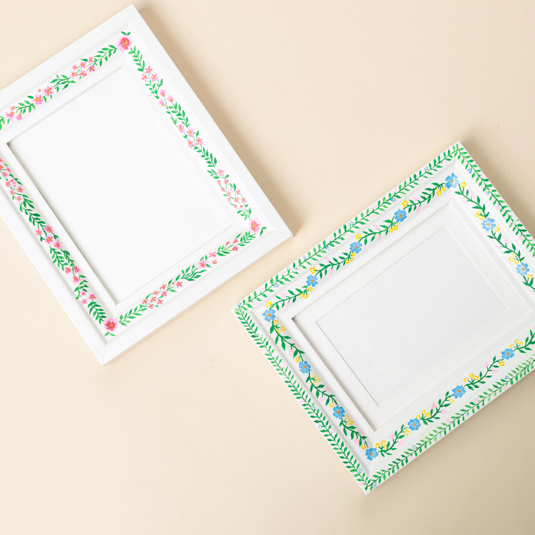 Handmade Jaipuri Art MDF Wood Photo Frame