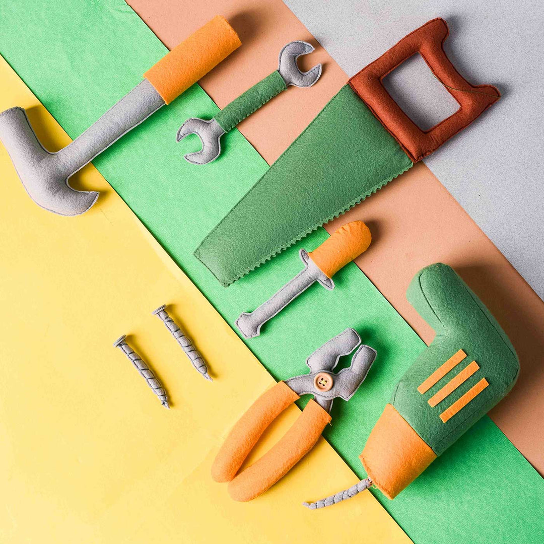 Felt Tool Kit Toys for Kids