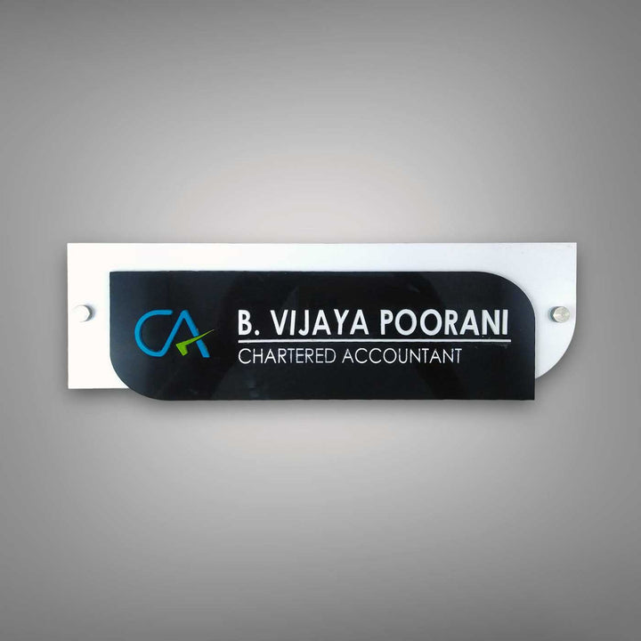 Personalized CA Profession Acrylic Name Plate
