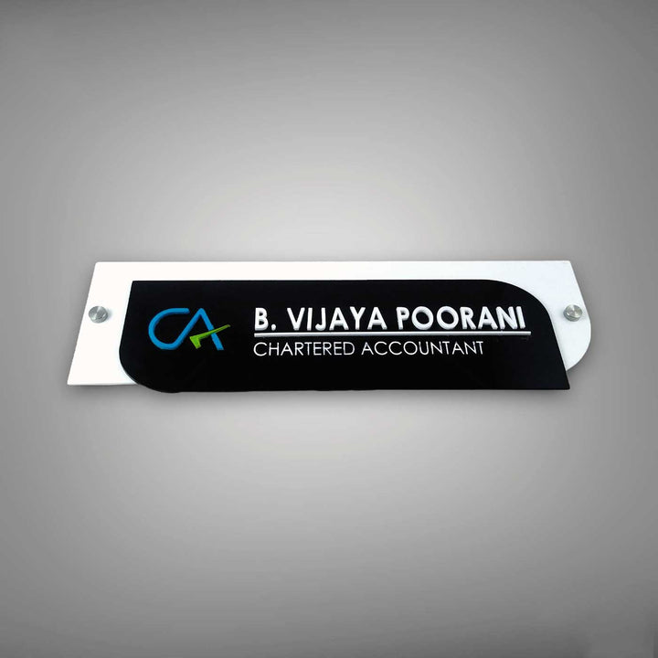 Personalized CA Profession Acrylic Name Plate