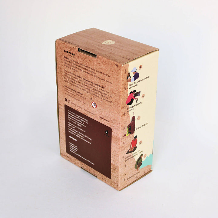 Terracotta Bricks DIY Construction Set | 7 Animals