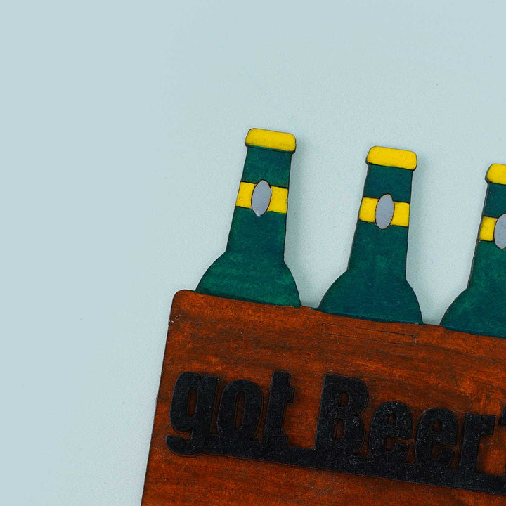 Handcrafted MDF Fridge Magnet