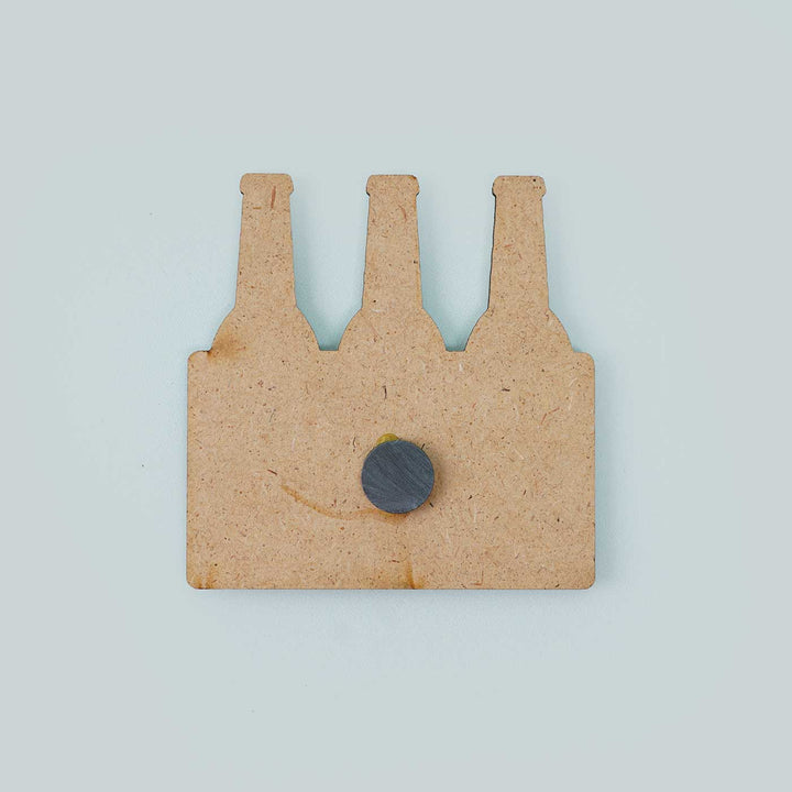Handcrafted MDF Fridge Magnet