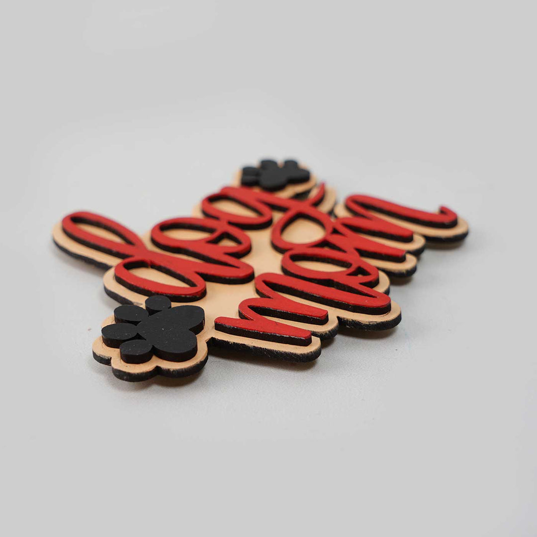 Handcrafted MDF Fridge Magnet