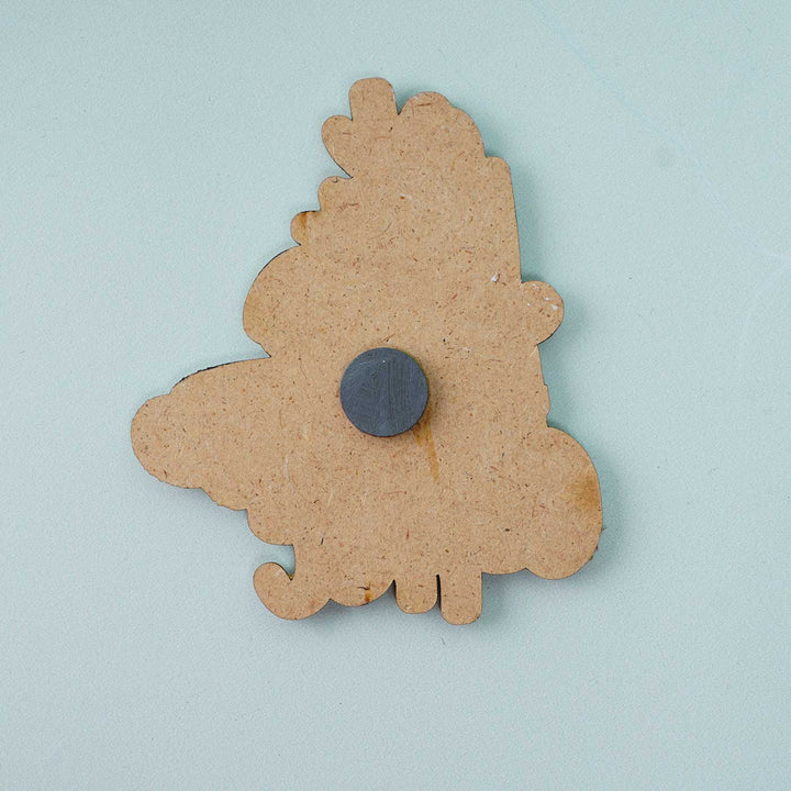 Handcrafted MDF Fridge Magnet